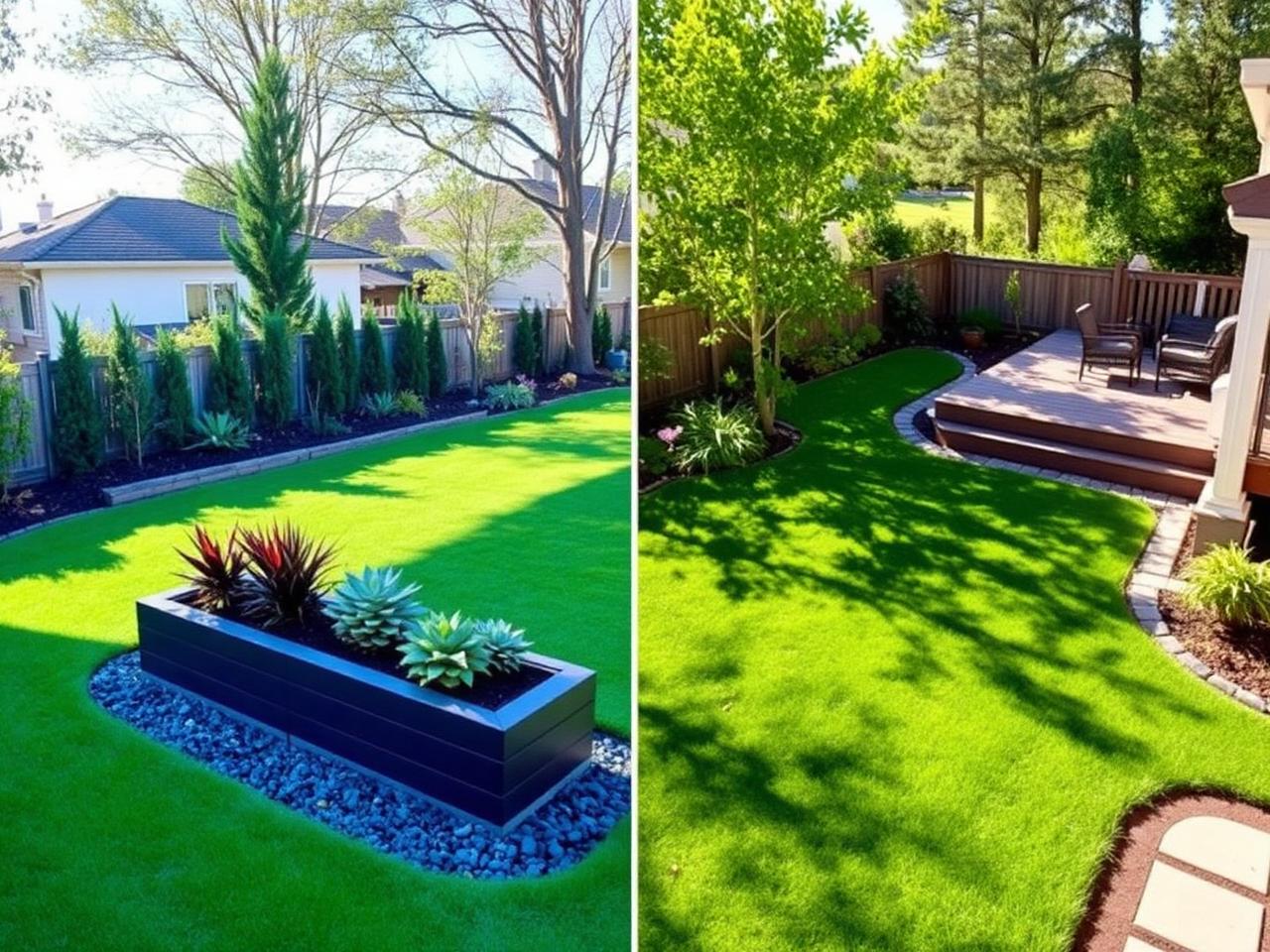 Jardin après rénovation par DY Jardins
